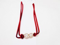 Colar/gargantilha vermelho infinito - REF: G1109CL